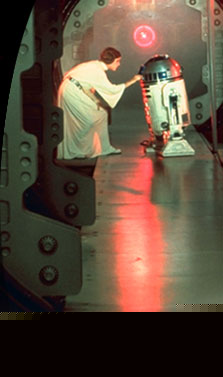 Princess Leia, Sending SOS